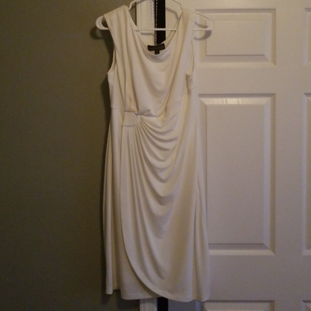 Pure White Cocktail Dress